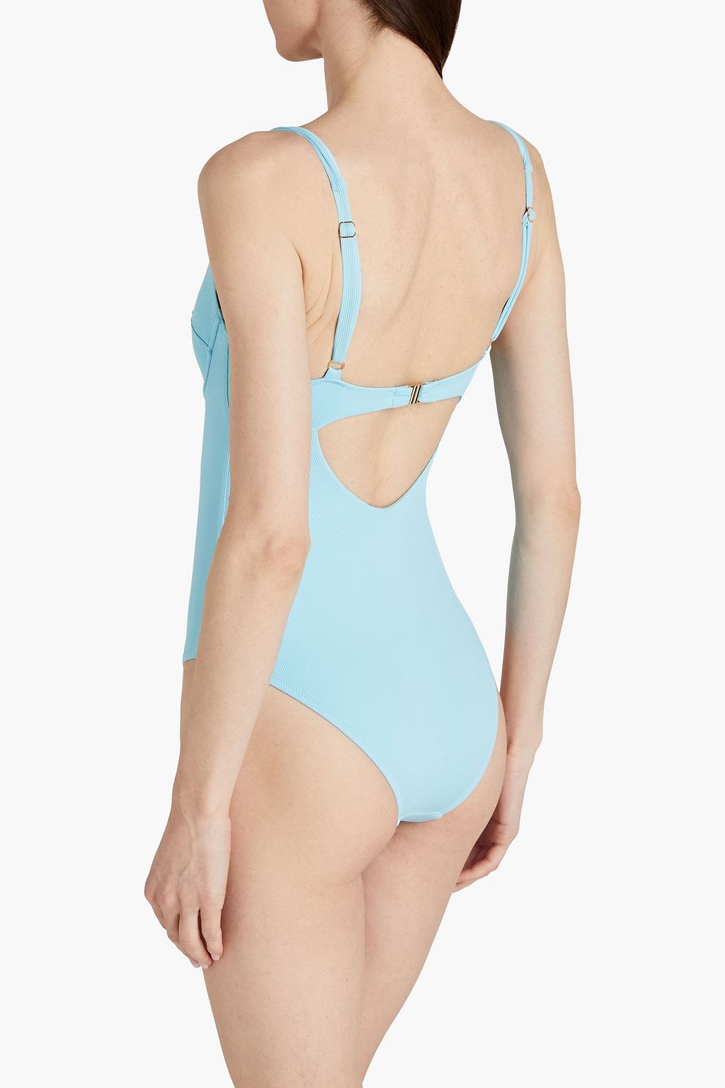 MELISSA ODABASH San Remo ribbed underwired swimsuit