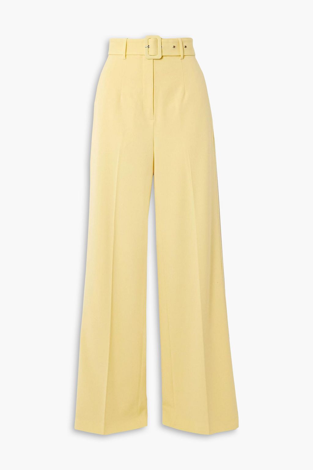 DE LA VALI Lily belted woven wide-leg pants | THE OUTNET