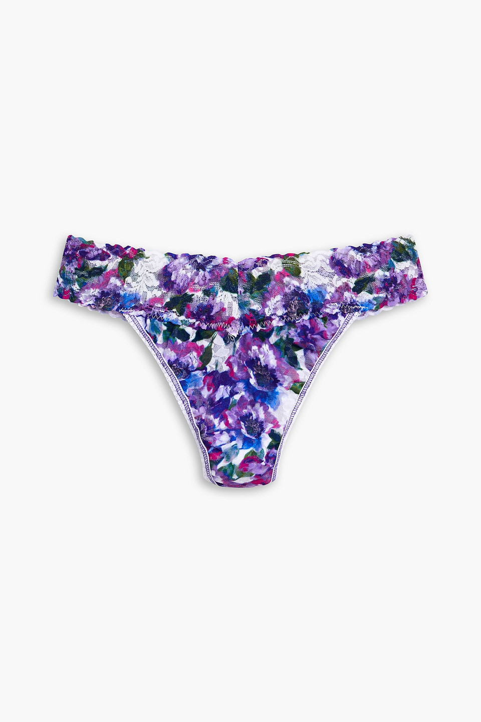 Hanky Panky Signature Halbhoher Slip Aus Elastischer Spitze Mit Floralem Print