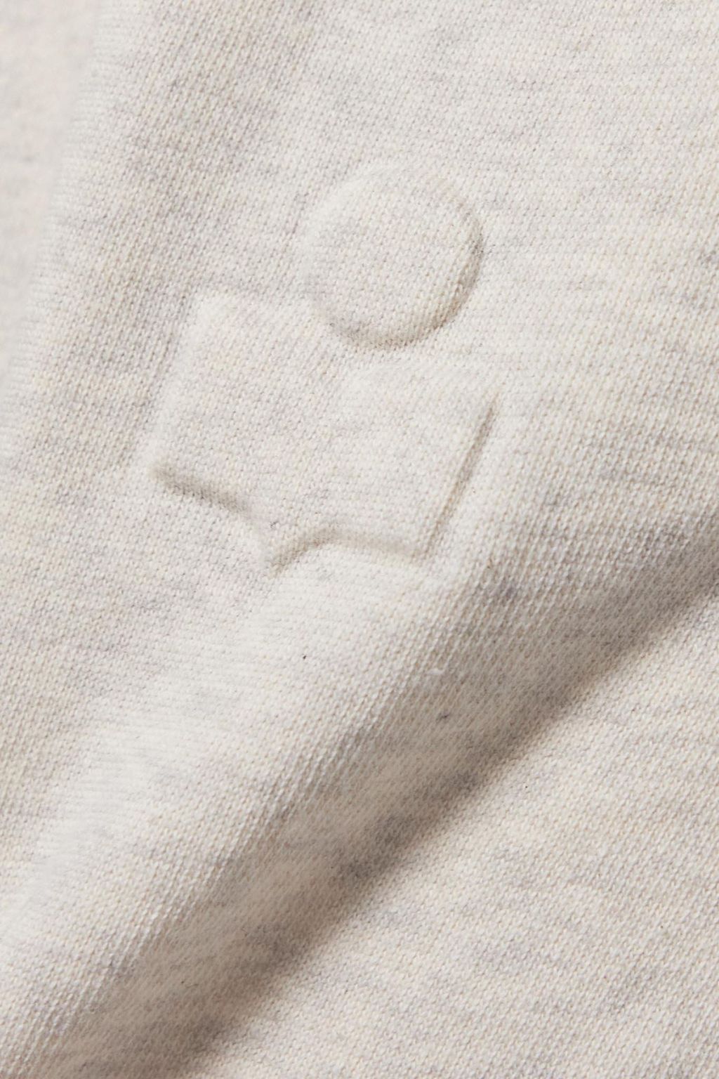 MARANT ÉTOILE Maloni mélange cotton-blend jersey track pants