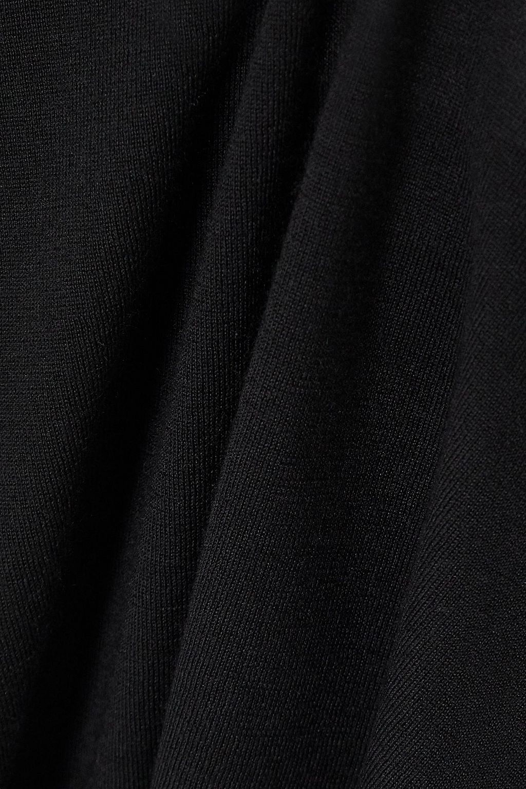 TOM FORD Embellished cashmere and silk-blend halterneck top