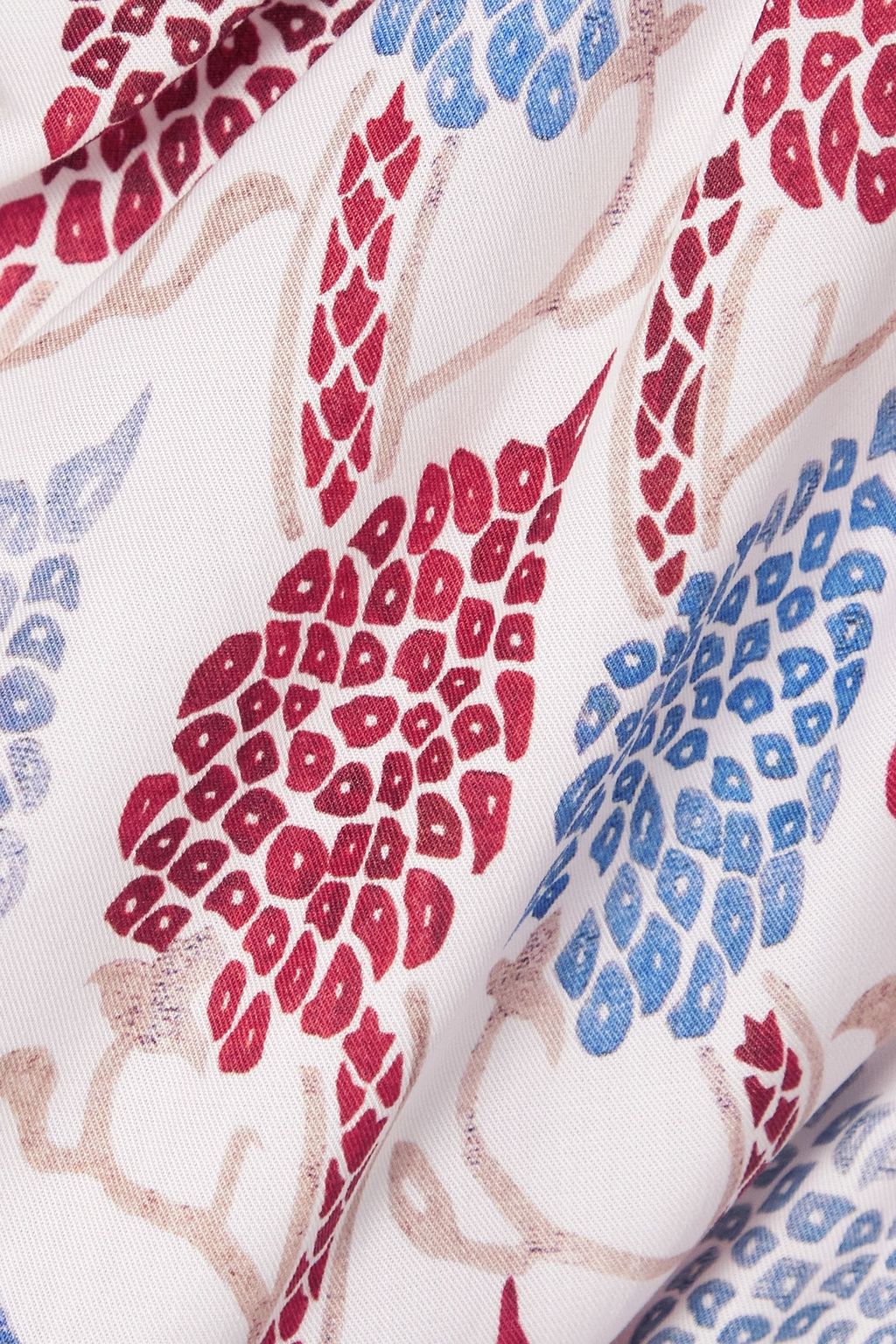 ISABEL MARANT Bayani printed Lyocell blouse