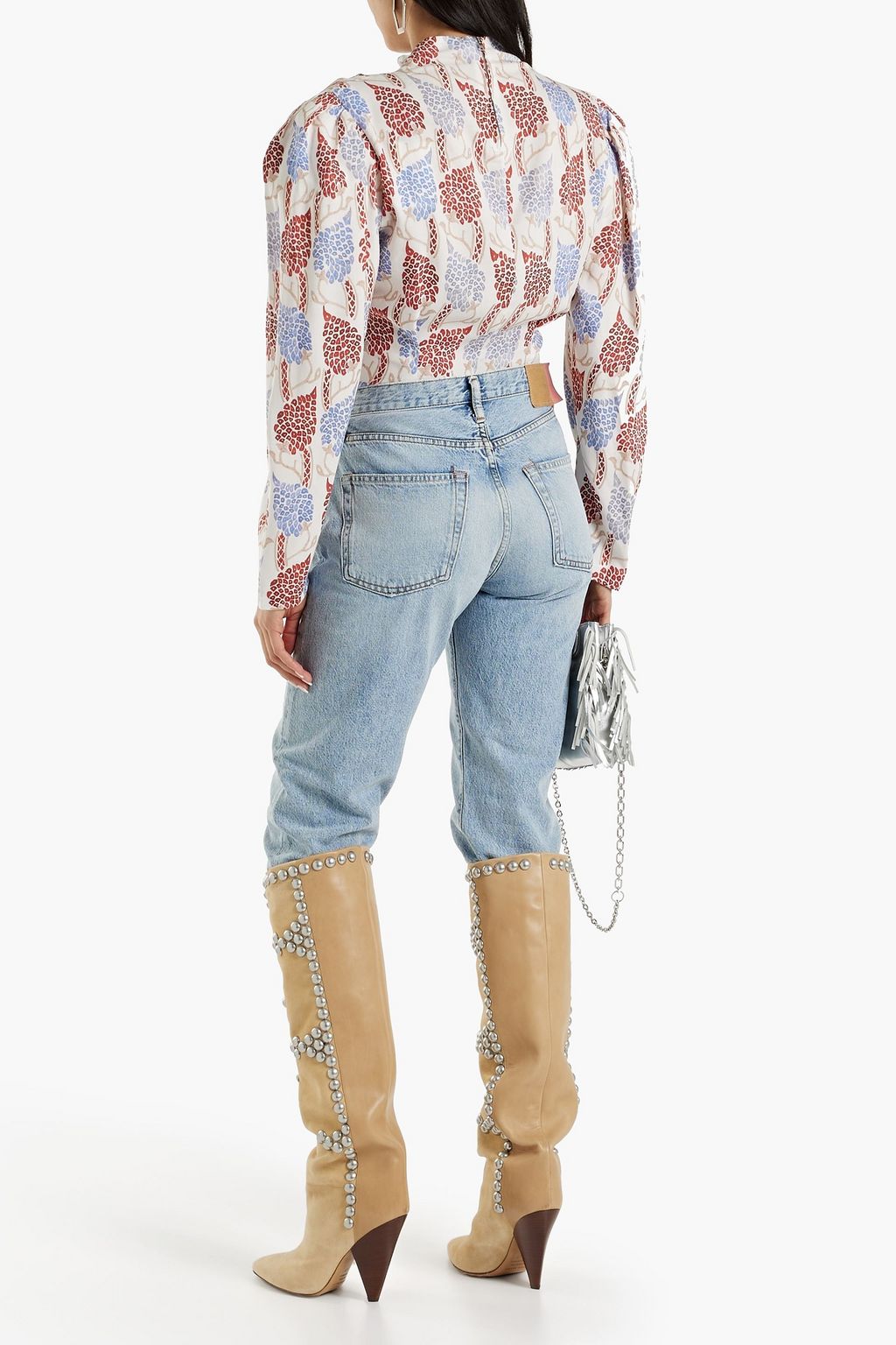 ISABEL MARANT Bayani printed Lyocell blouse