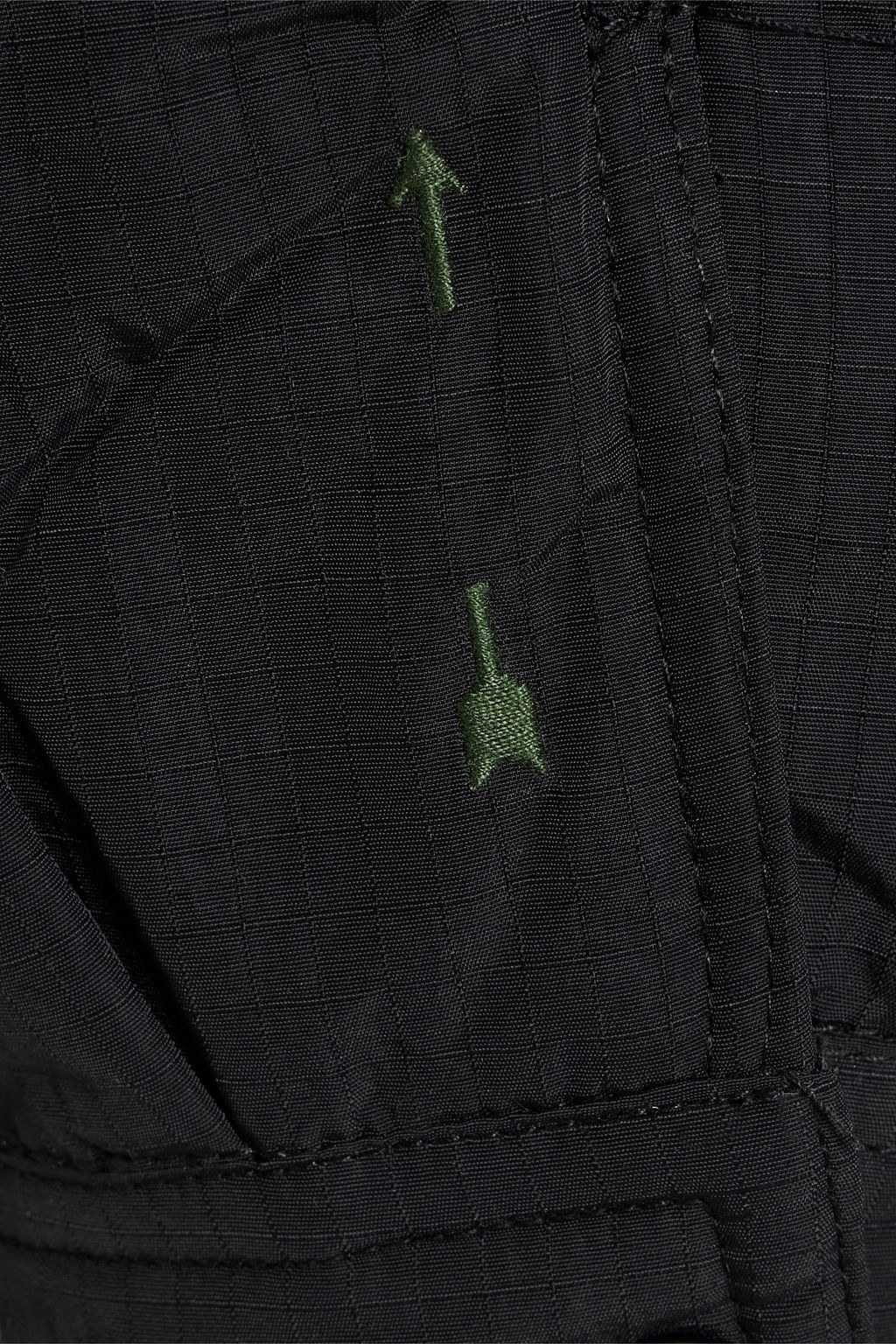 THE UPSIDE Retrograde two-tone quilted shell jacket