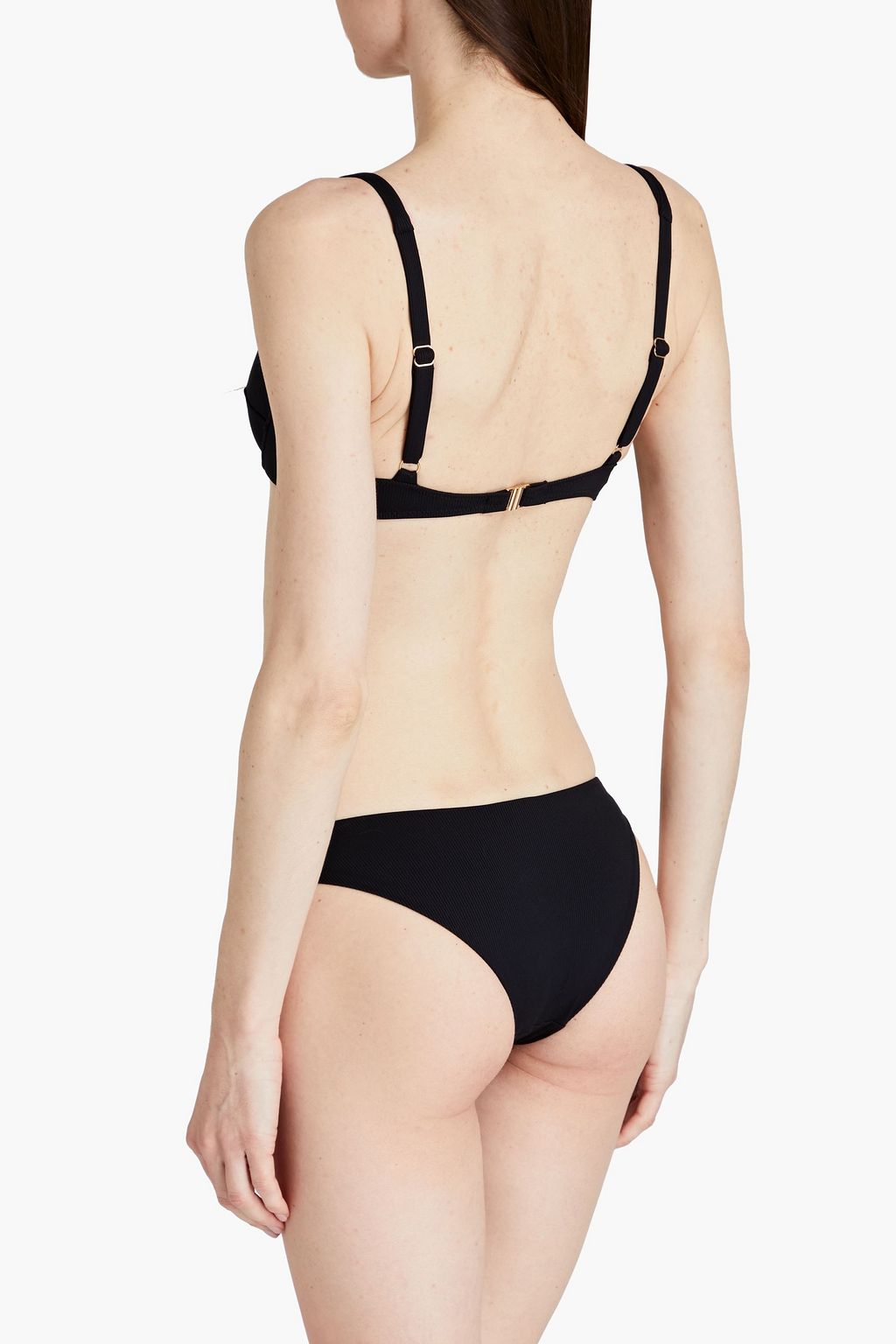 MELISSA ODABASH Montreal ribbed underwired bikini top