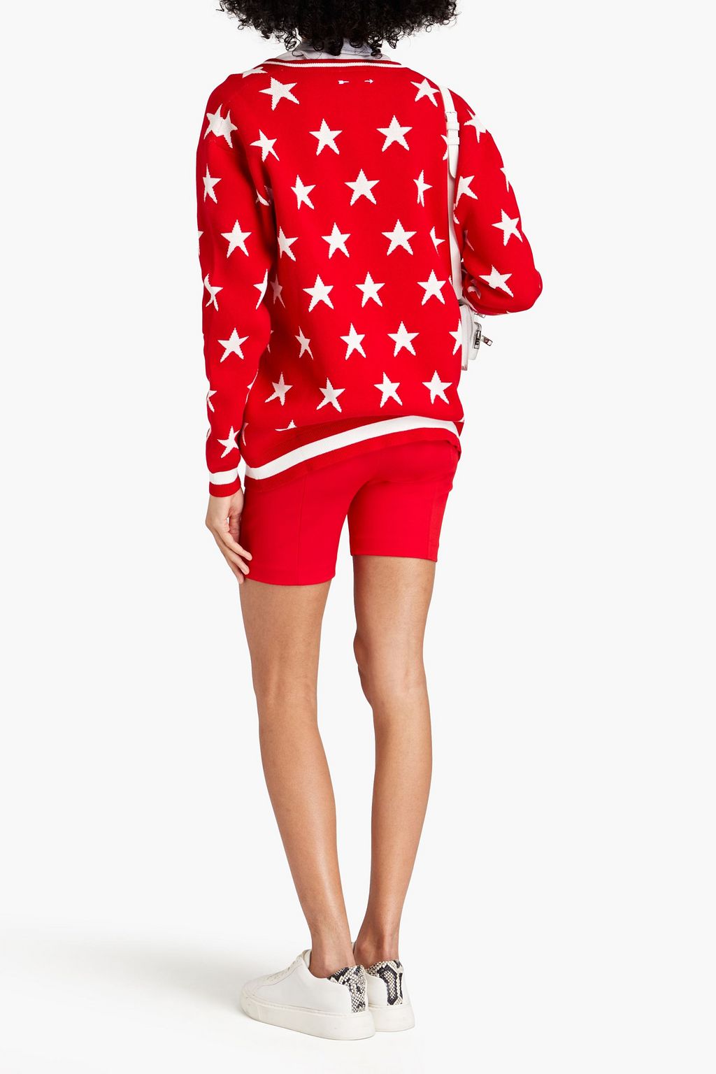 THE UPSIDE Louie Pullover aus Bio-Baumwolle mit Intarsienmuster