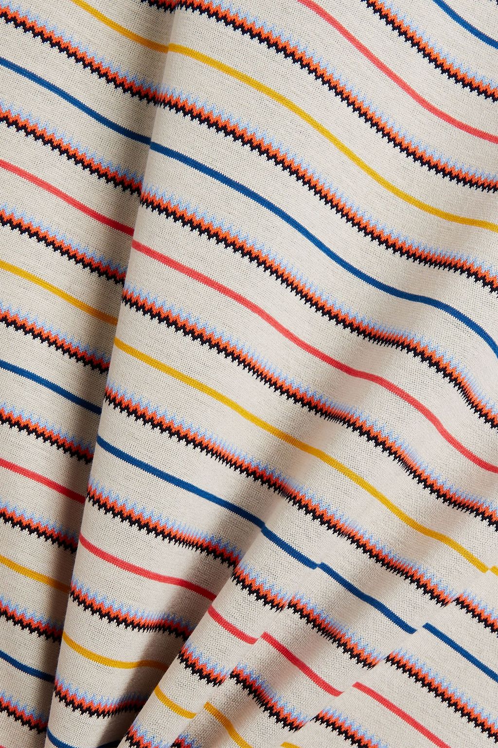 PAUL SMITH 스트라이프 코튼 저지 티셔츠