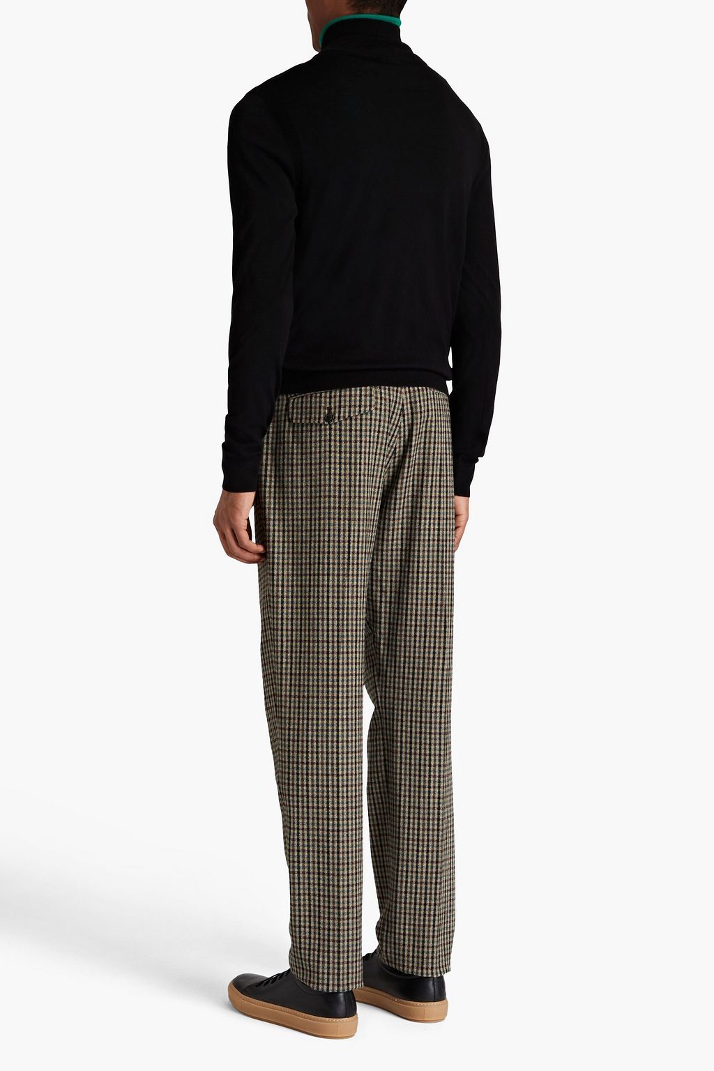 PAUL SMITH Merino wool half-zip sweater
