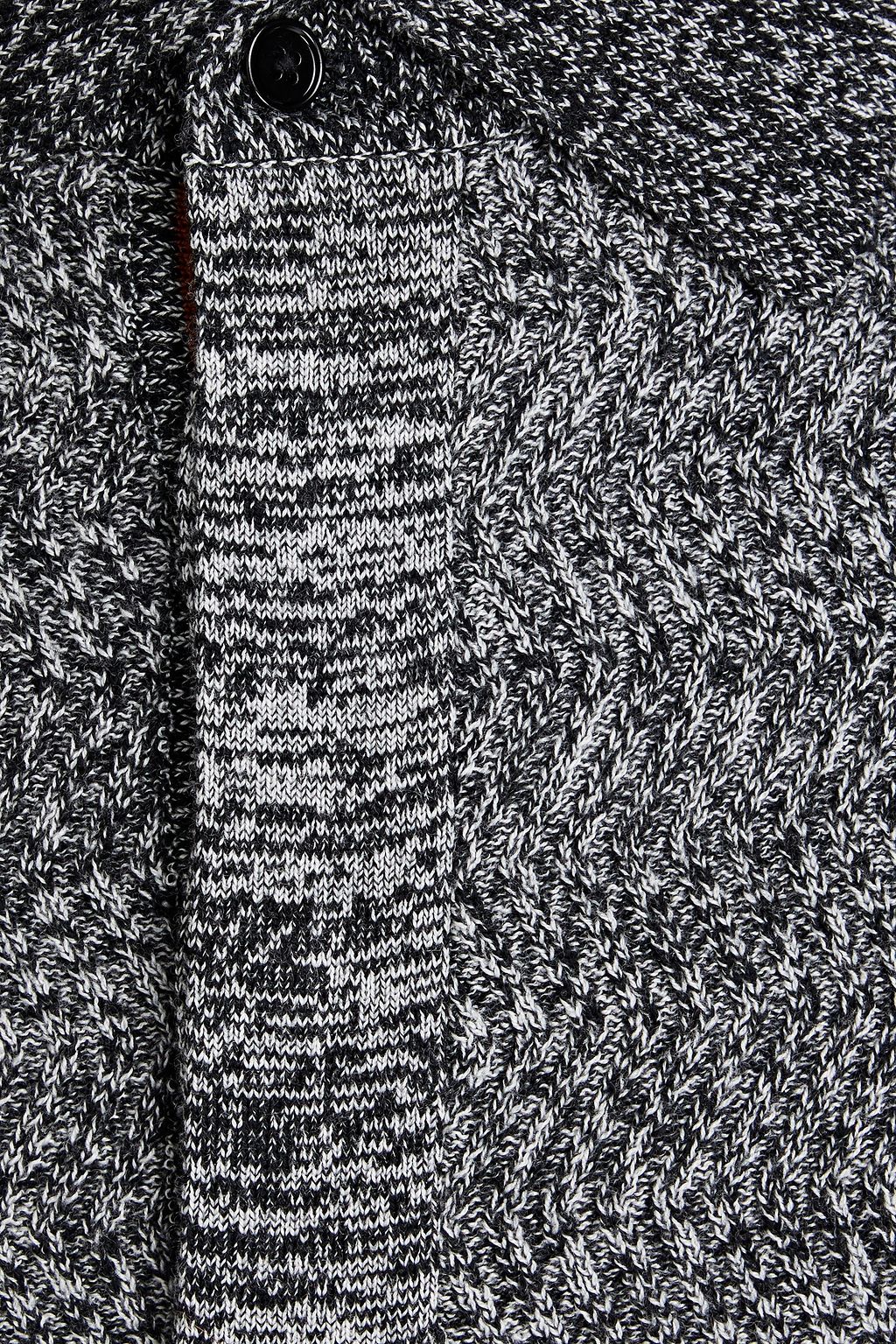 PAUL SMITH Gerippter Pullover aus Merinowolle mit Polokragen