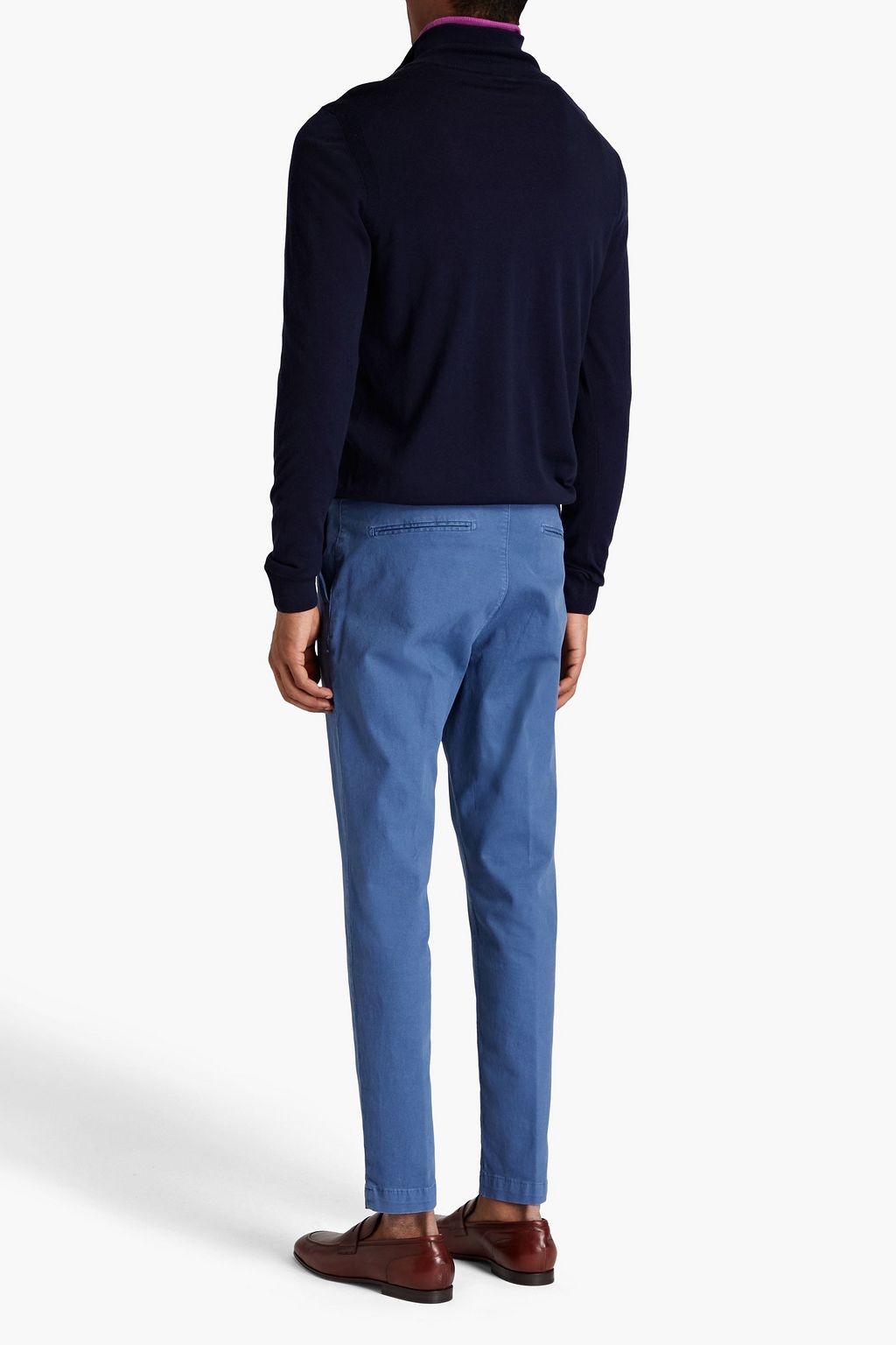PAUL SMITH Merino wool half-zip sweater