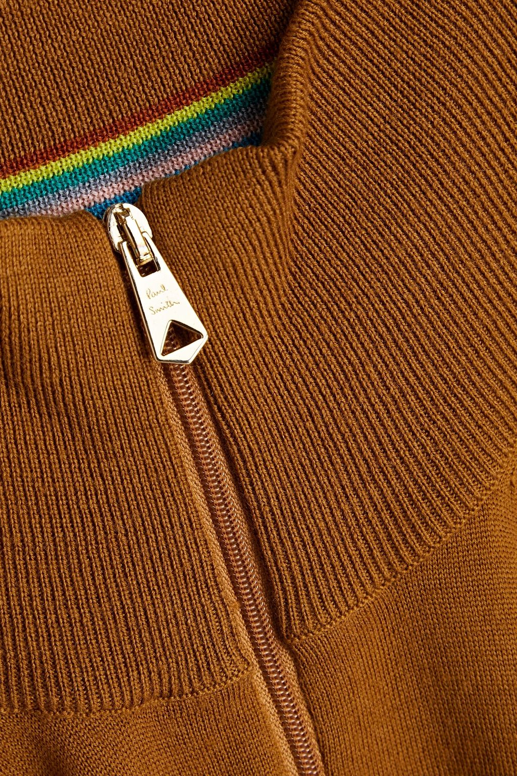 PAUL SMITH Merino wool half-zip sweater