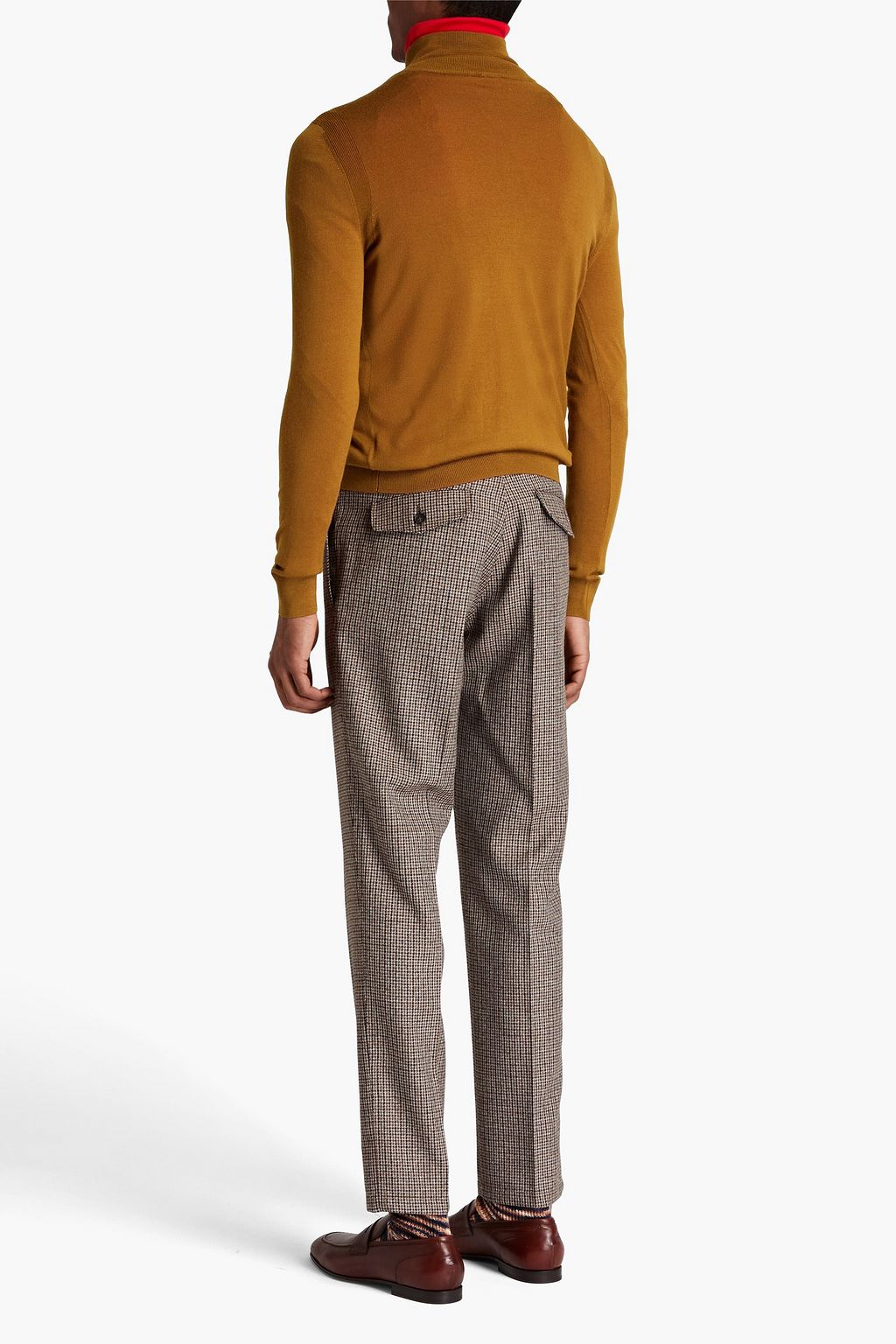 PAUL SMITH Merino wool half-zip sweater