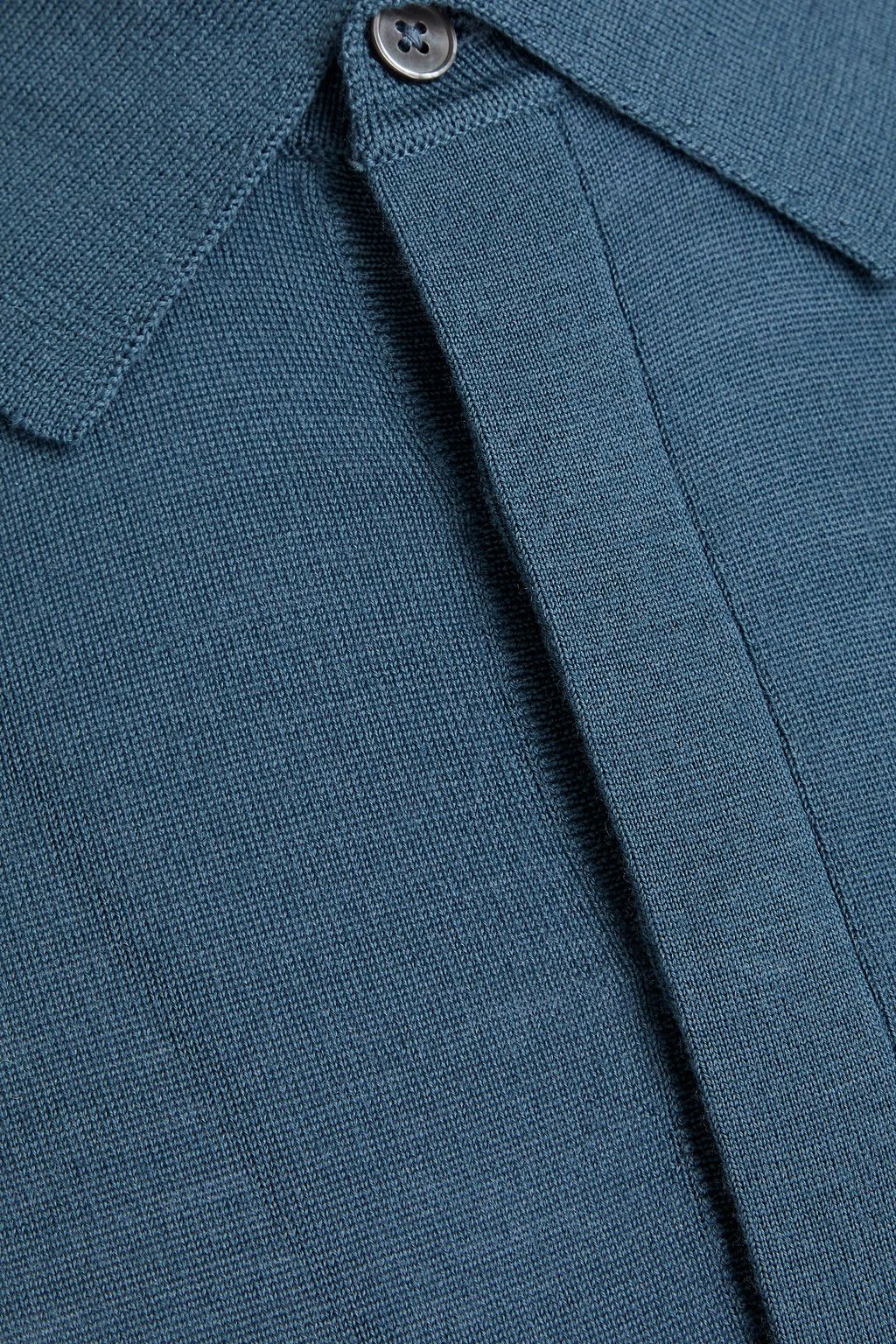 PAUL SMITH Pullover aus Merinowolle mit Polokragen