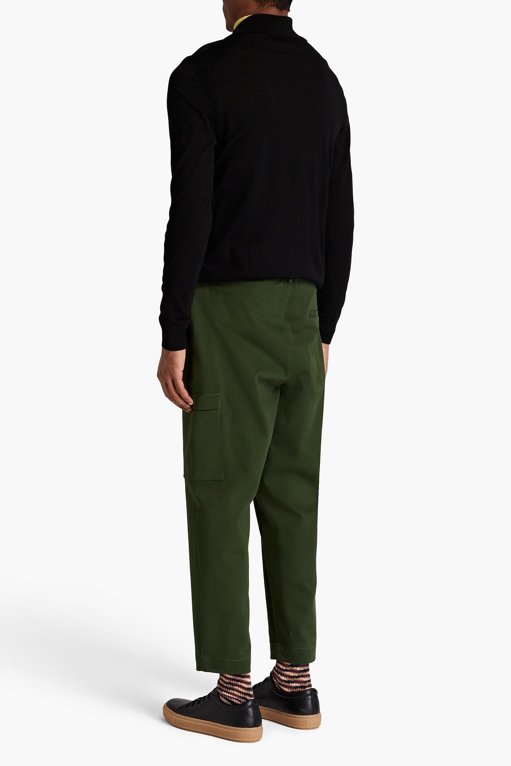 PAUL SMITH Pullover aus Merinowolle mit Polokragen