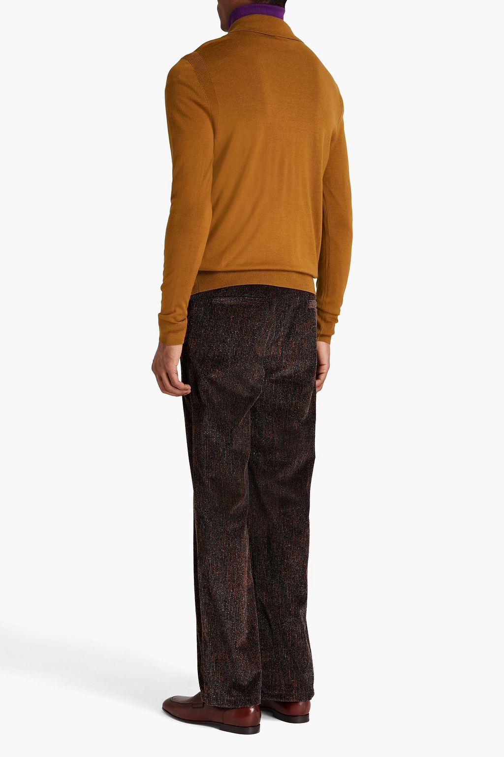 PAUL SMITH Pullover aus Merinowolle mit Polokragen