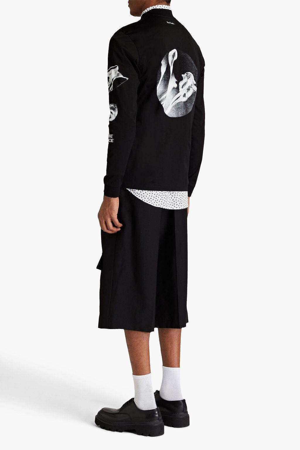 PAUL SMITH Printed cotton-jersey T-shirt