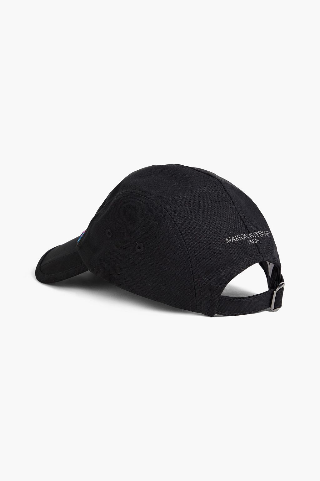 MAISON KITSUNÉ Baseballcap aus Twill aus einer Baumwollmischung mit Stickereien