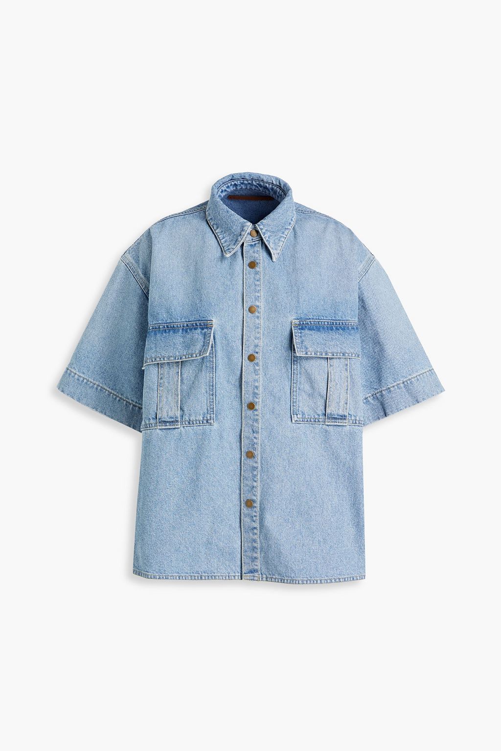 PETAR PETROV Elvin denim shirt Sale up to 70% off THE OUTNET