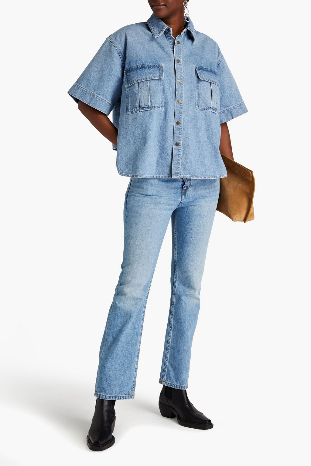 PETAR PETROV Elvin denim shirt