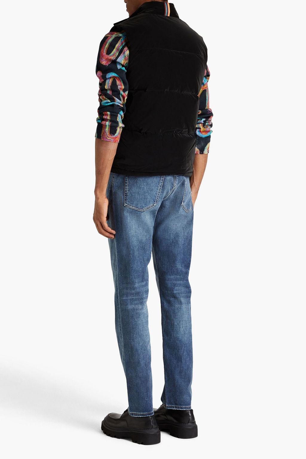 PAUL SMITH Quilted padded shell vest