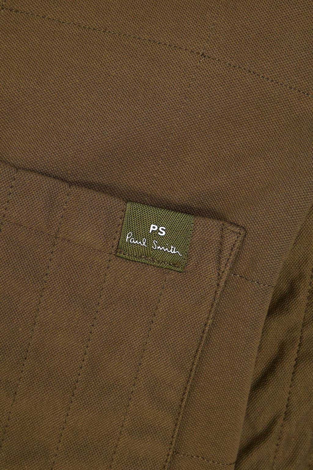 PS PAUL SMITH Quilted cotton-blend piqué jacket