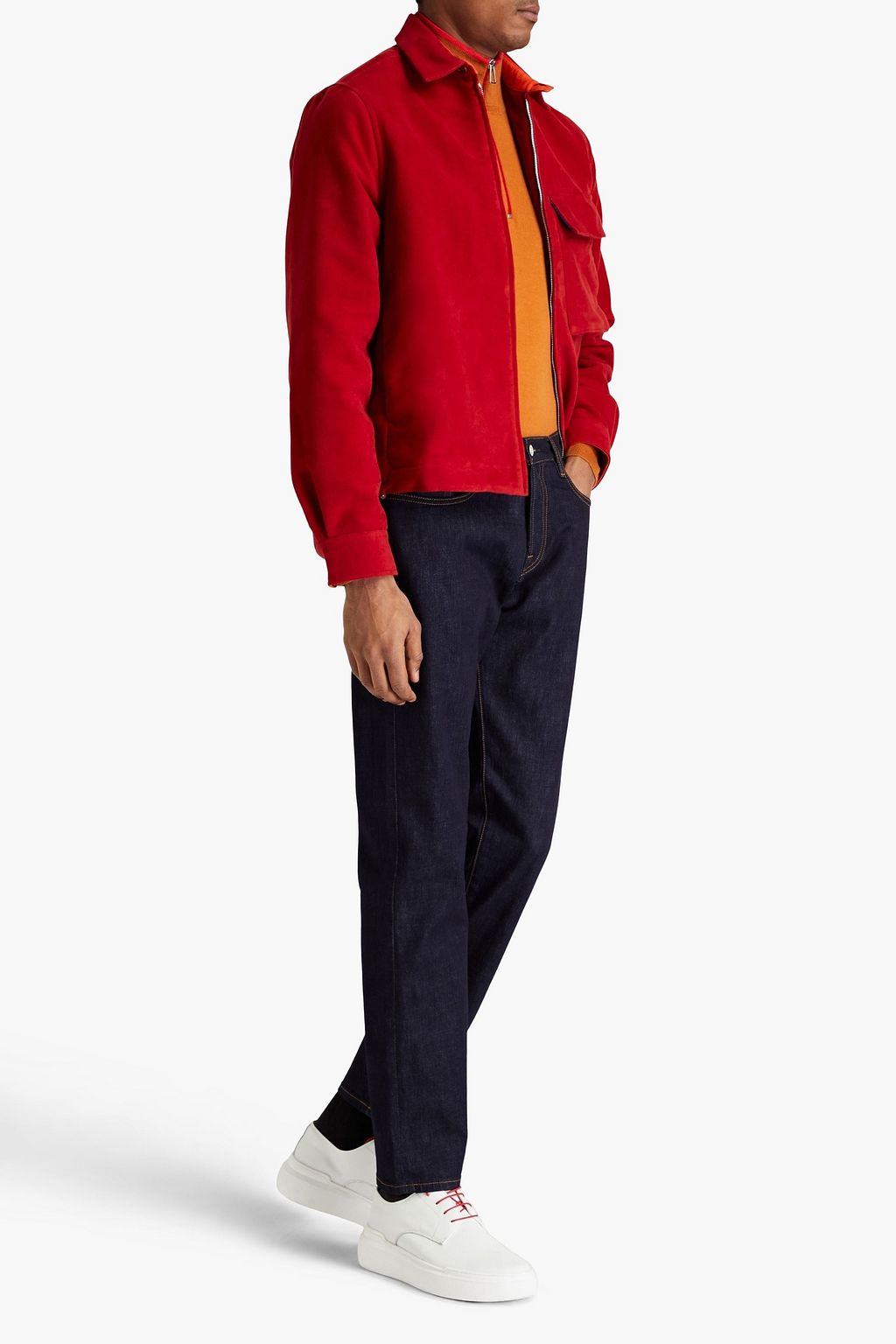 PAUL SMITH Cotton-moleskin jacket