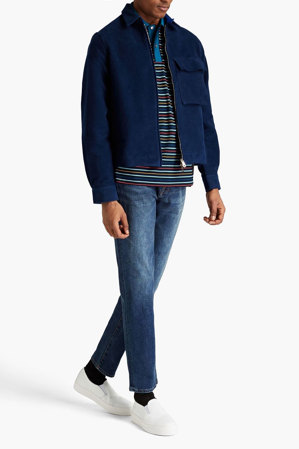 PAUL SMITH Cotton-moleskin jacket