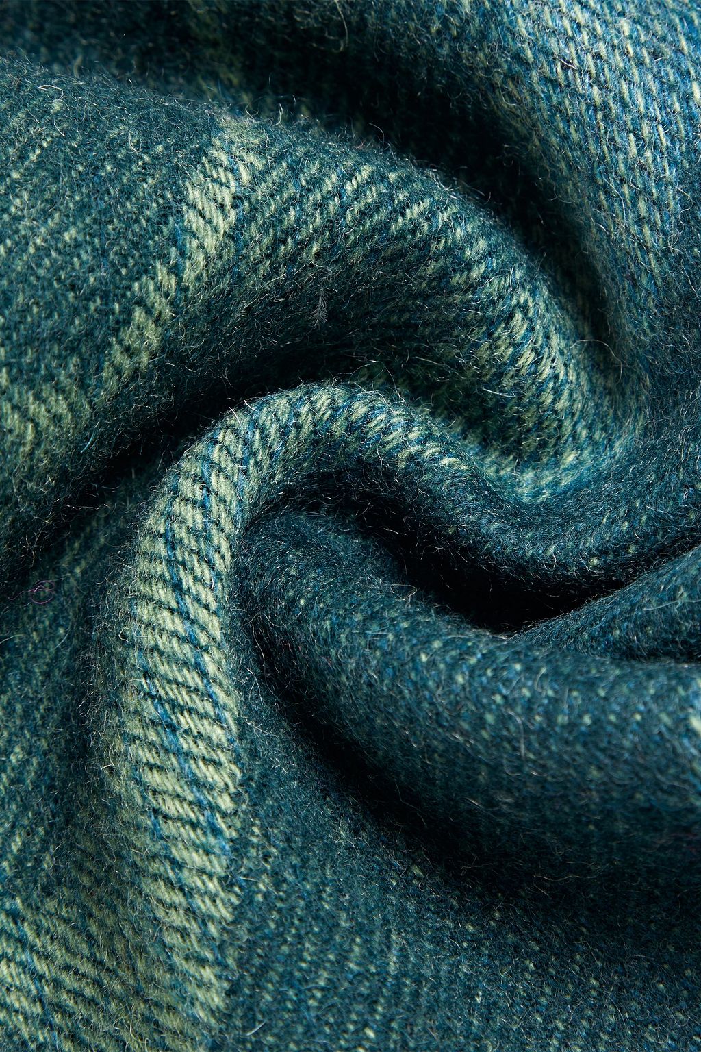 PAUL SMITH Jacquard-knit wool scarf