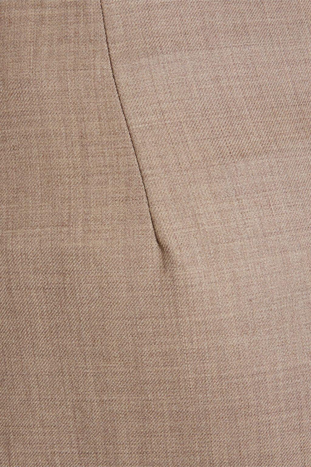 GABRIELA HEARST Murus mélange wool-twill flared pants