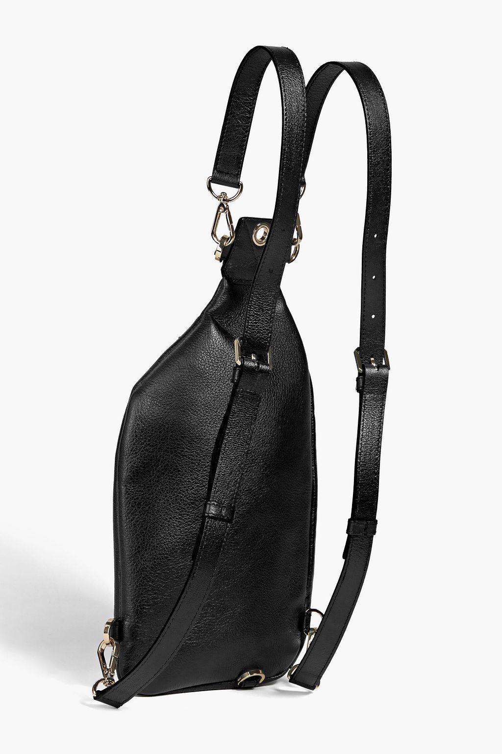 MCM Convertible pebbled-leather backpack