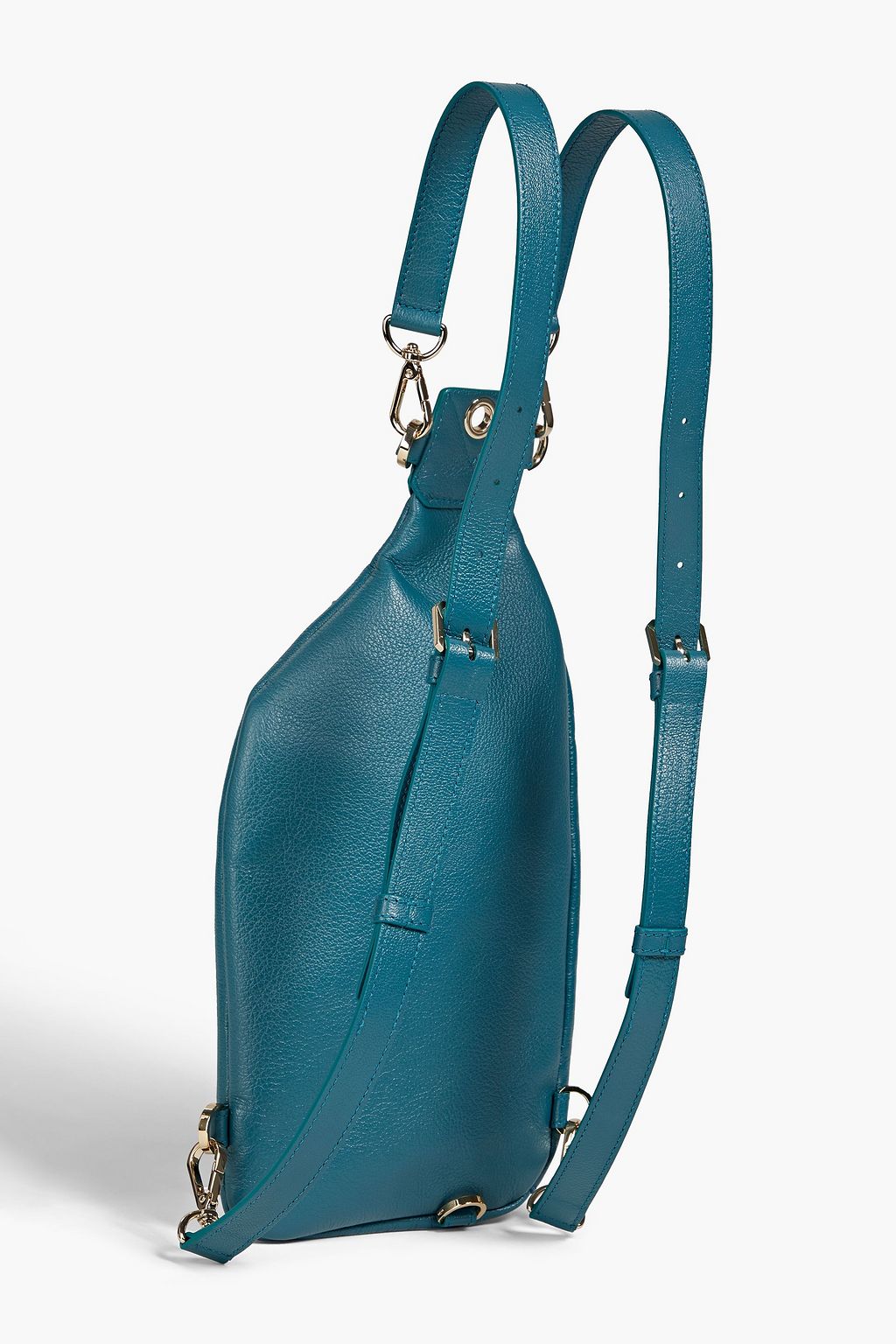 MCM Convertible pebbled-leather backpack