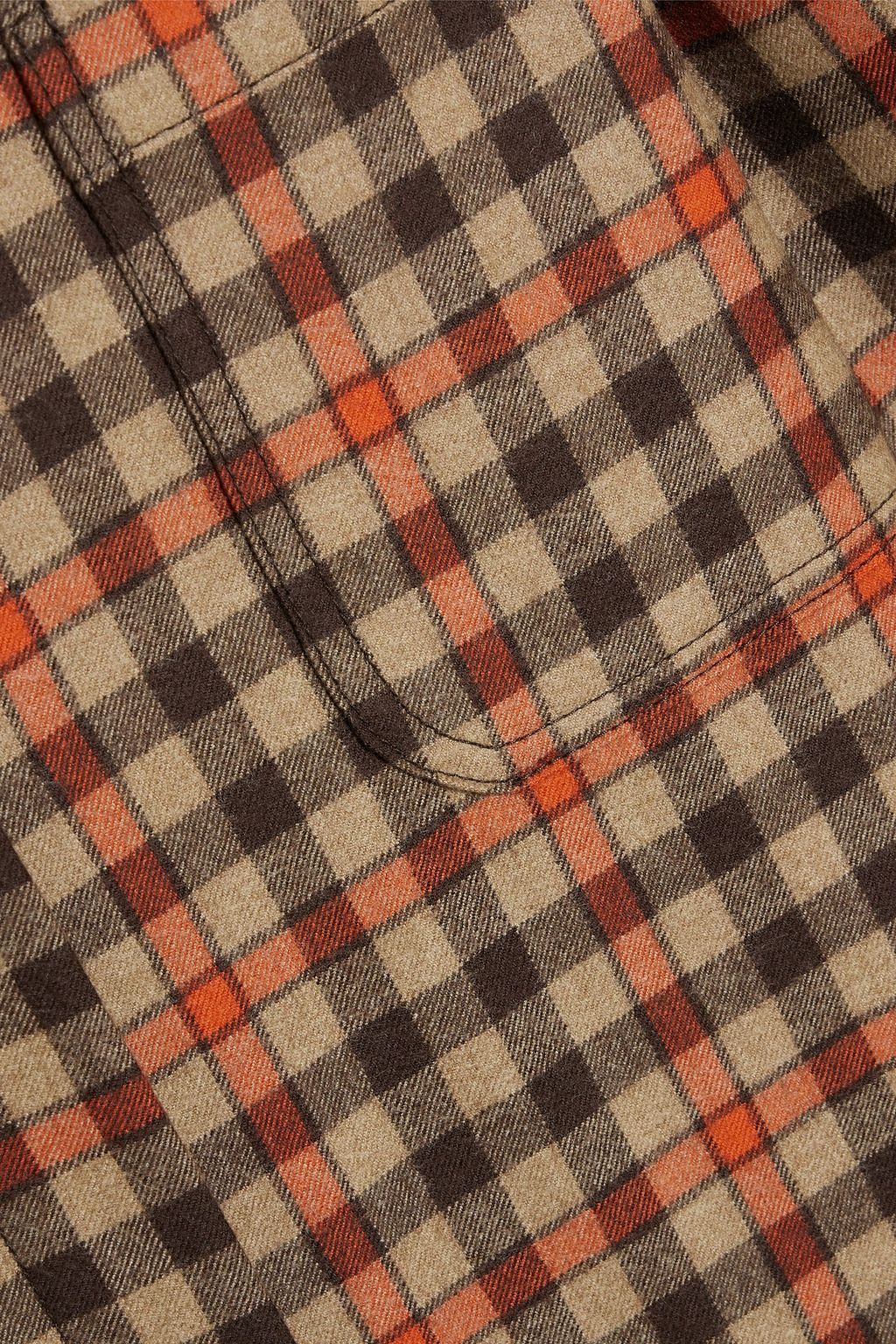 GABRIELA HEARST Marcello checked cashmere-flannel shirt