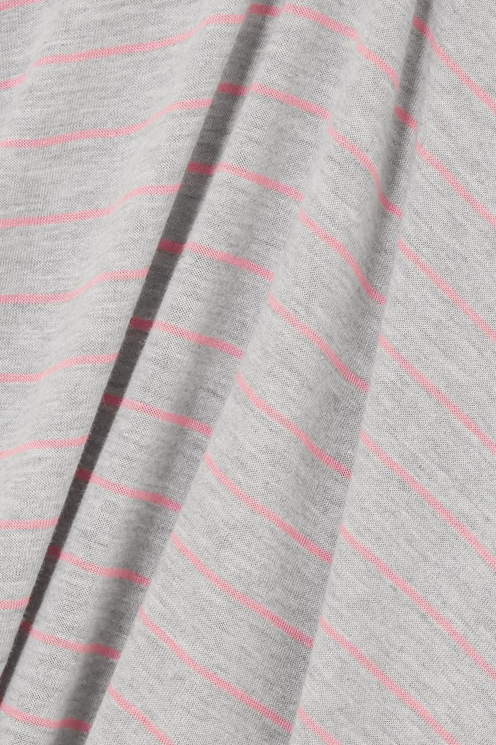 ALEXANDERWANG.T Striped slub jersey top