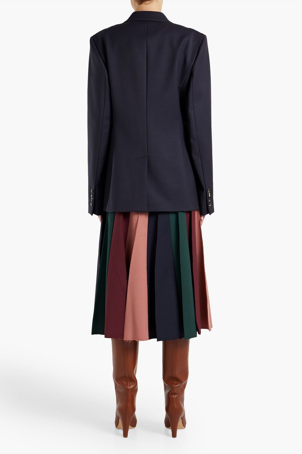 GABRIELA HEARST Angela double-breasted wool-blend blazer