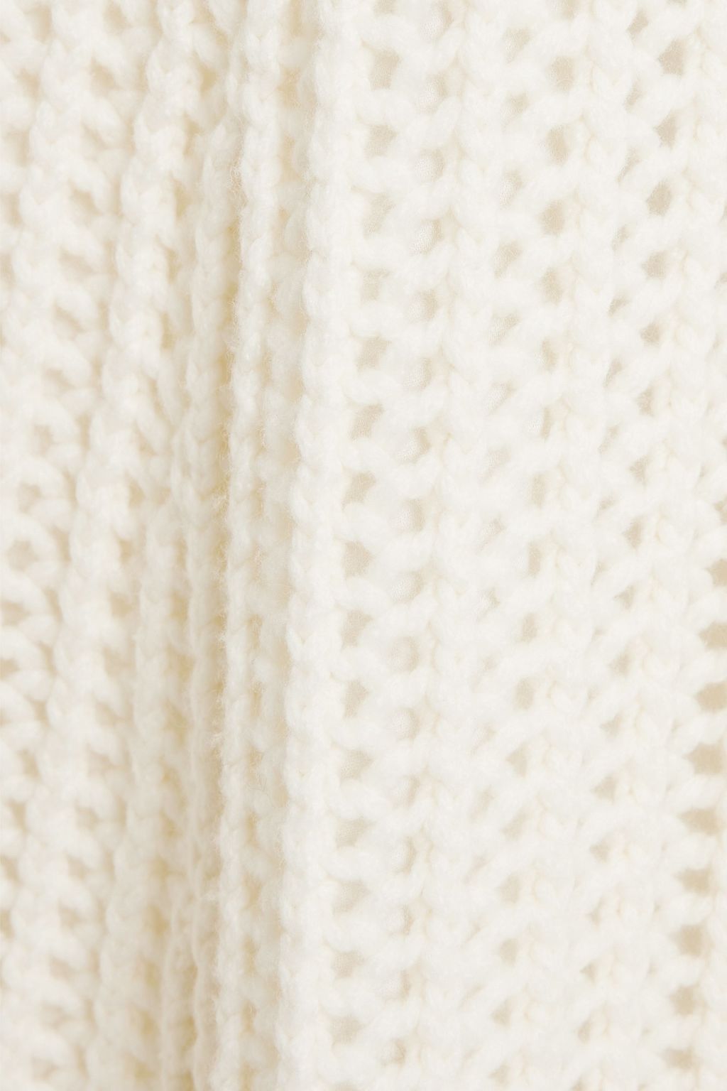 GABRIELA HEARST Pablo open-knit cashmere midi skirt
