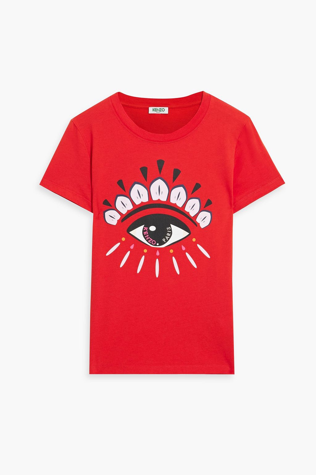 KENZO Printed cotton-jersey T-shirt | Sale up to 70% off | THE