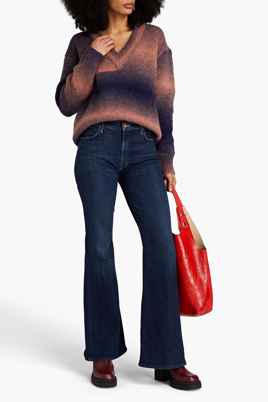 PAUL SMITH Dégradé alpaca-blend sweater