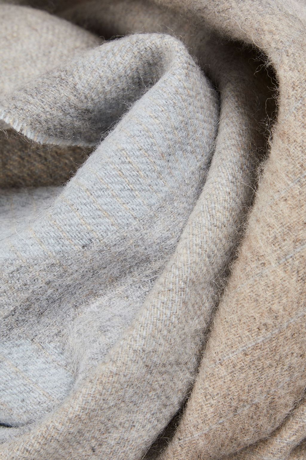 PAUL SMITH Wool and cashmere-blend jacquard scarf