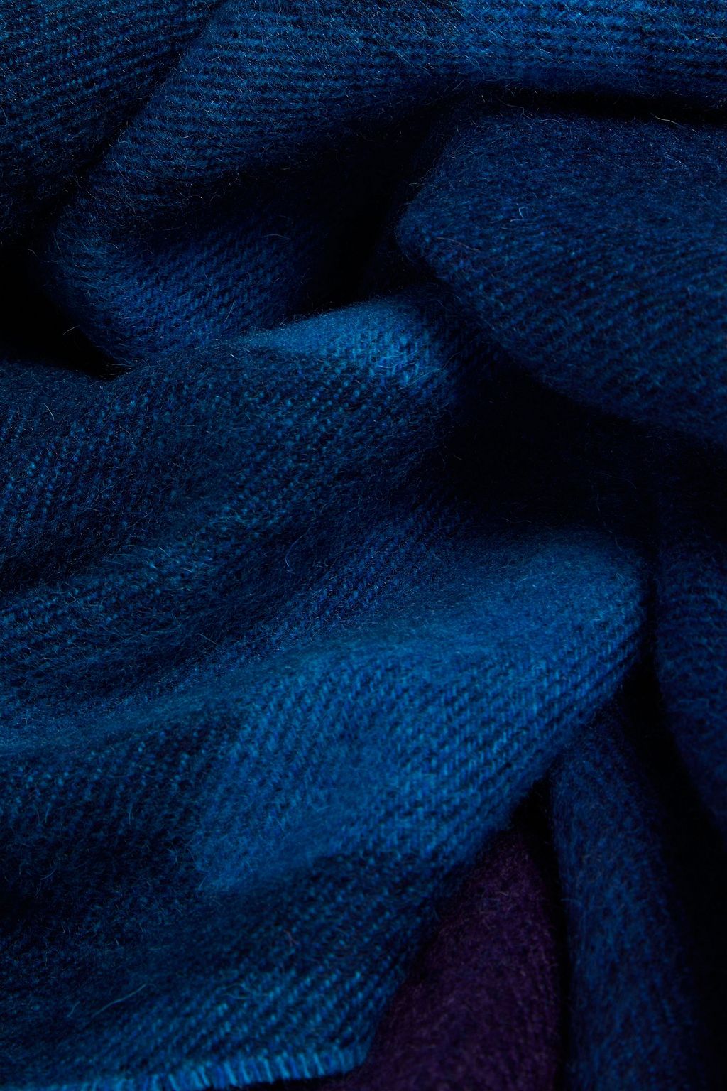 PAUL SMITH Wool and cashmere-blend jacquard scarf