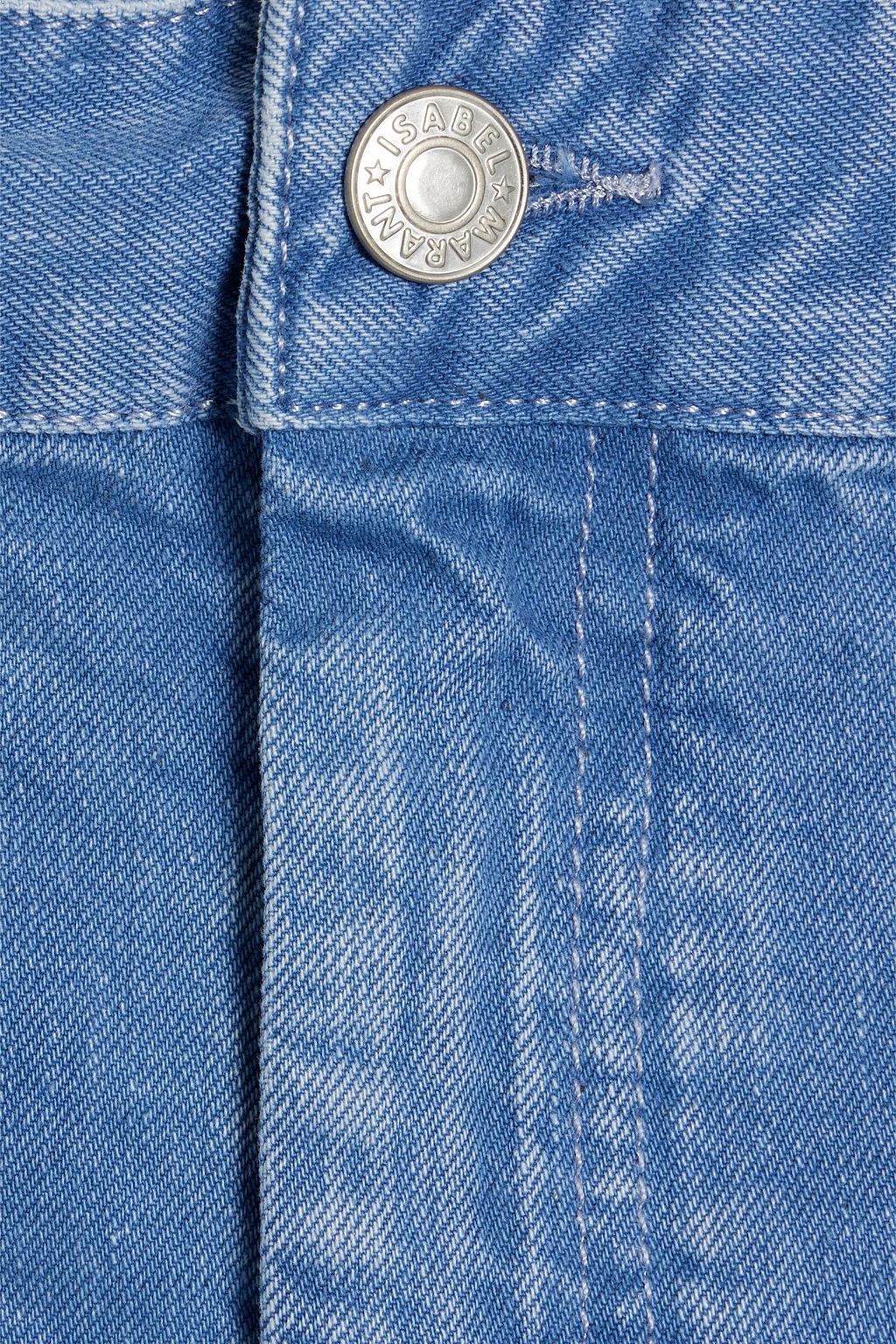 ISABEL MARANT Jowland paneled denim jeans