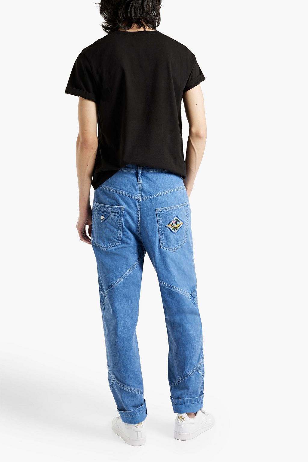 ISABEL MARANT Jowland paneled denim jeans