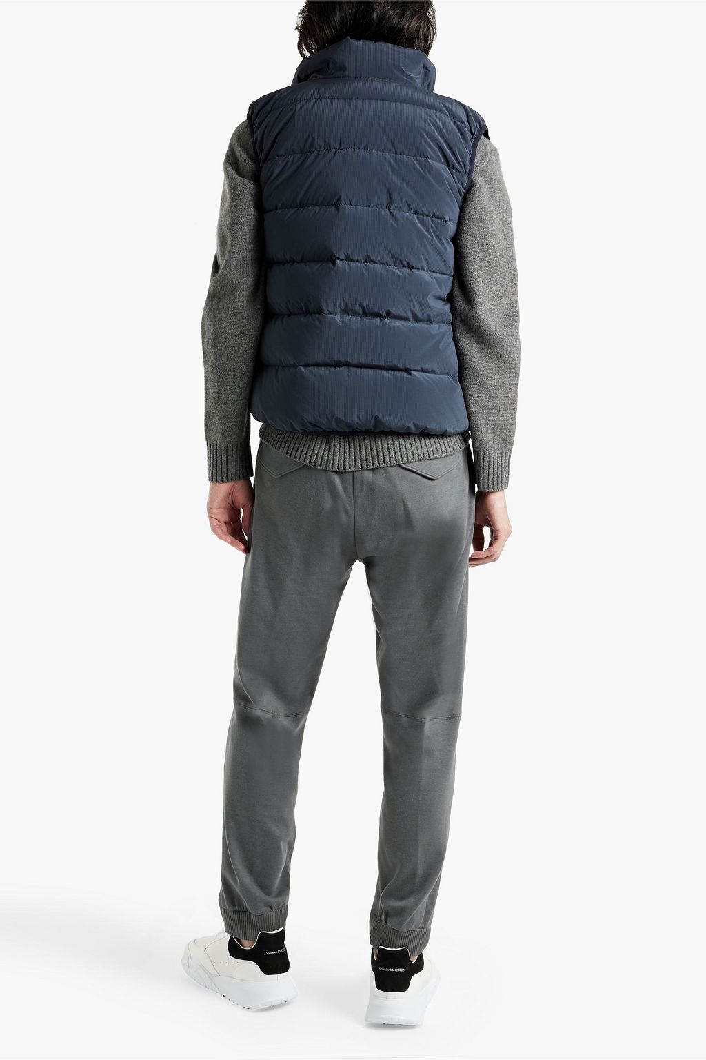 ASPESI Quilted ripstop vest