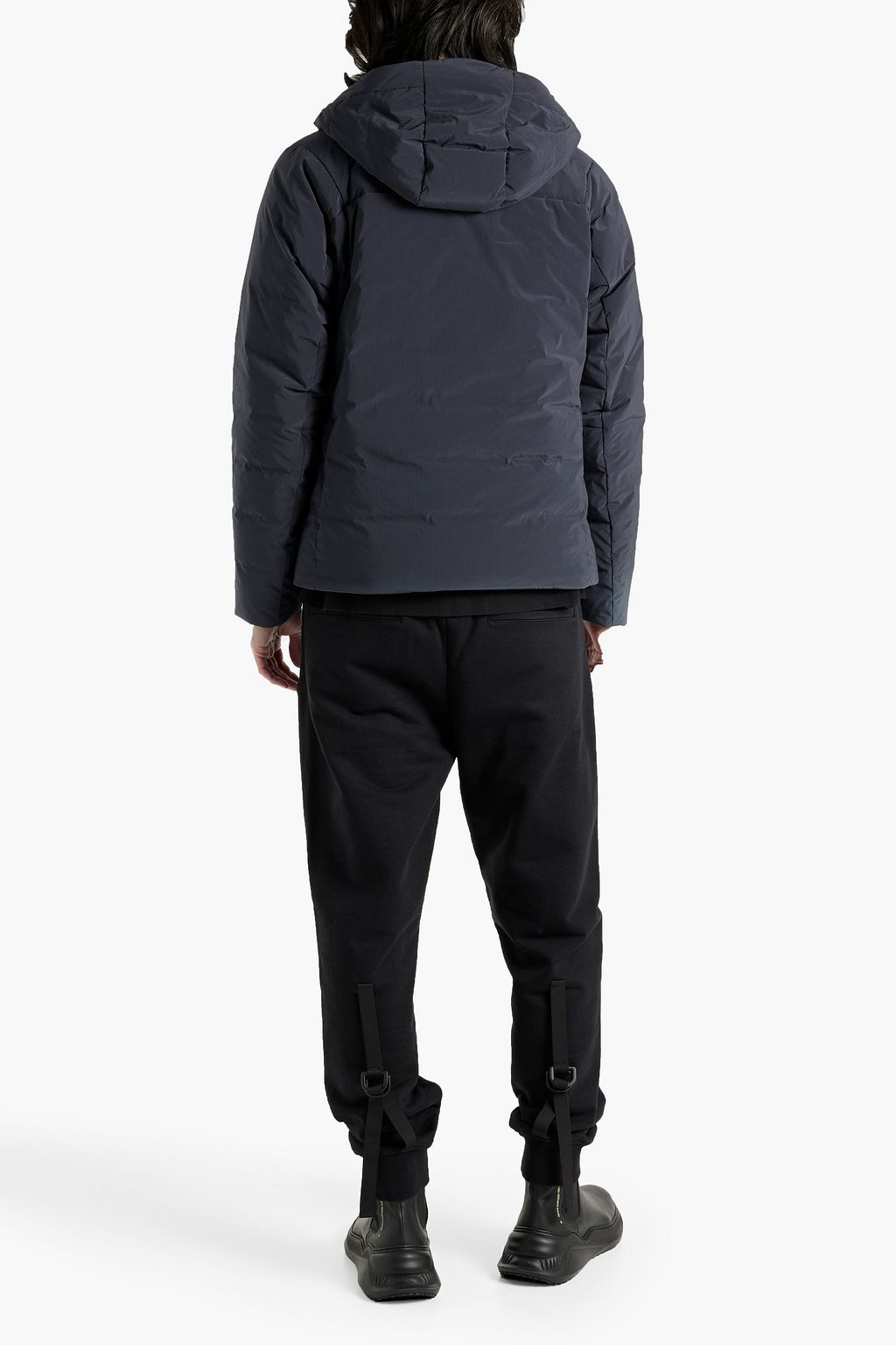 ASPESI Ripstop hooded jacket