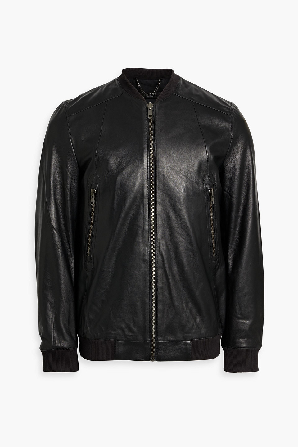 Muubaa Lammas leather bomber jacket