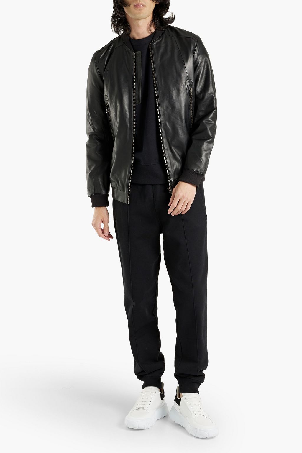 MUUBAA Lammas leather bomber jacket