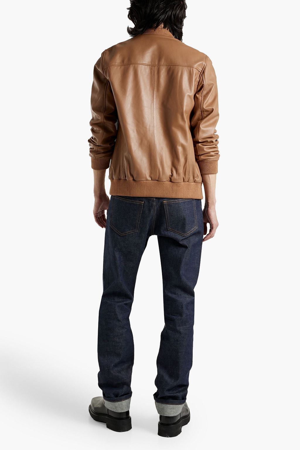 MUUBAA Stroma leather bomber jacket
