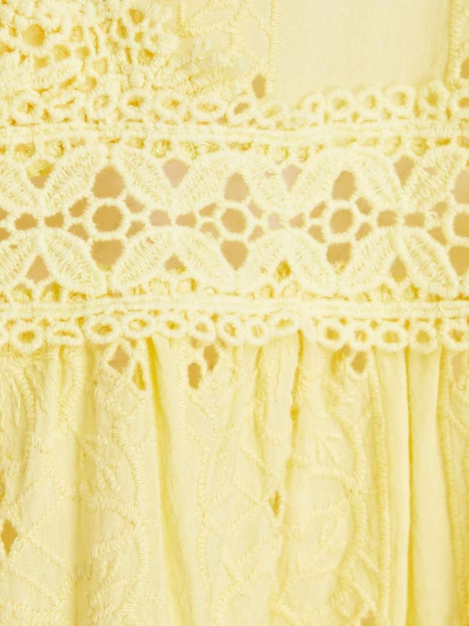 victoria broderie anglaise cotton mini dress