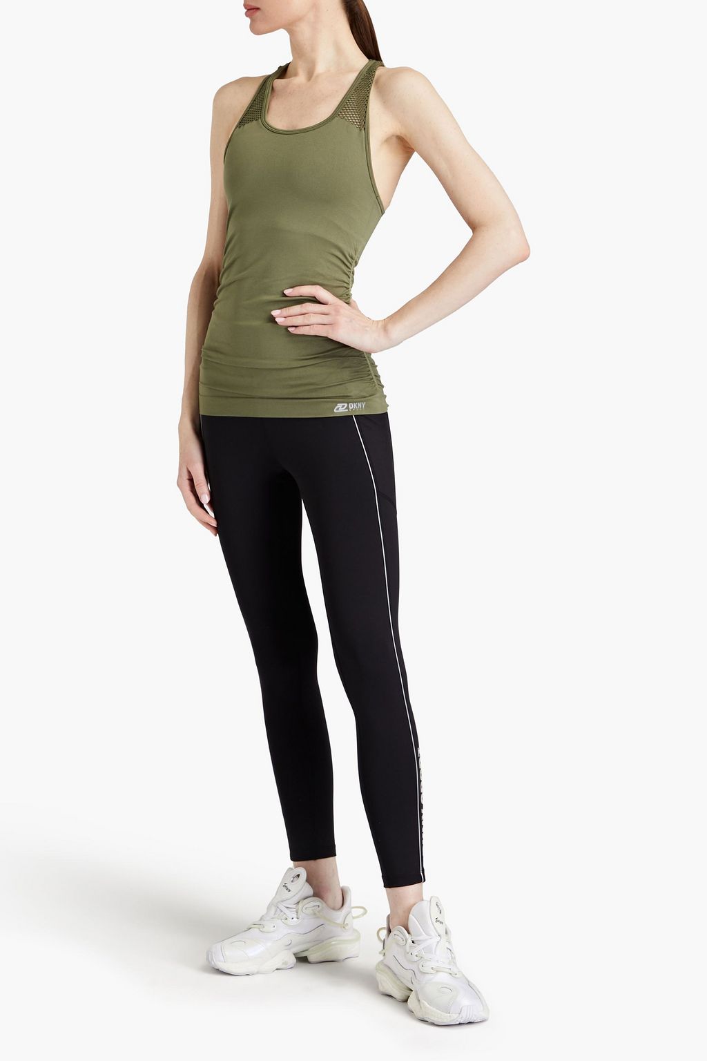 DKNY Cropped stretch leggings