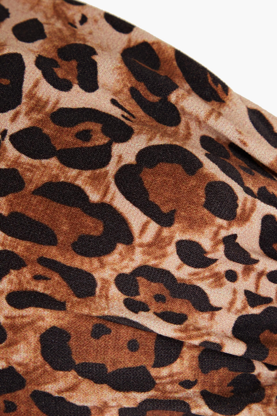 MELISSA ODABASH ANCONA LEOPARD-PRINT BANDEAU BIKINI TOP 3074457345634957146