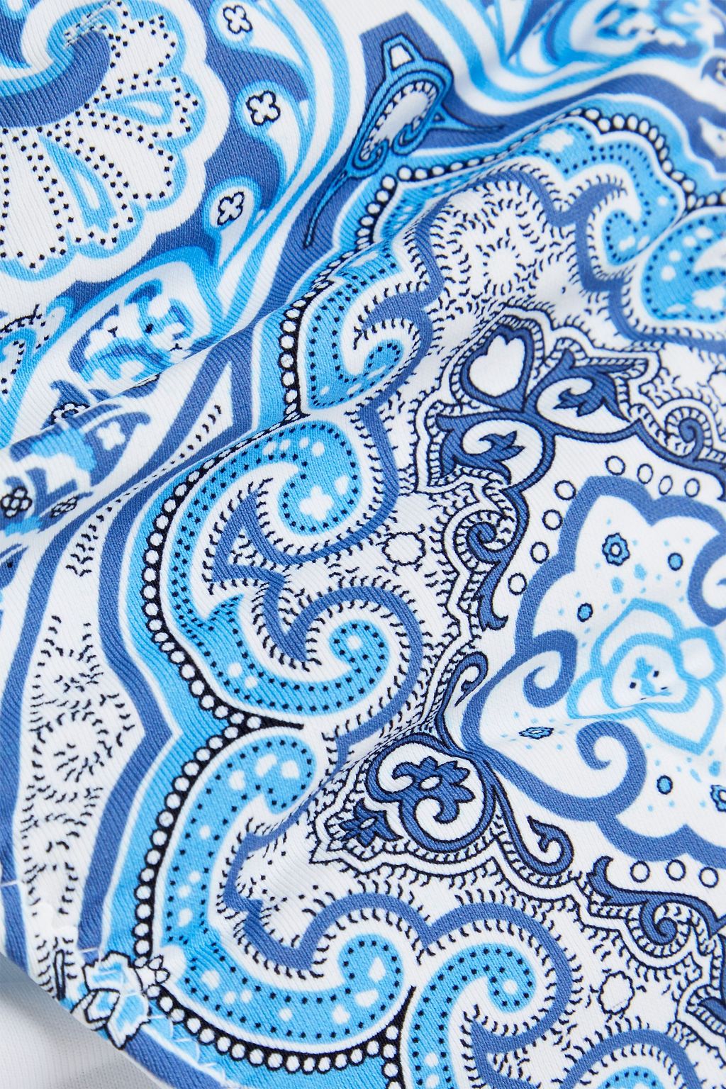 MELISSA ODABASH Cancun paisley-print low-rise bikini briefs